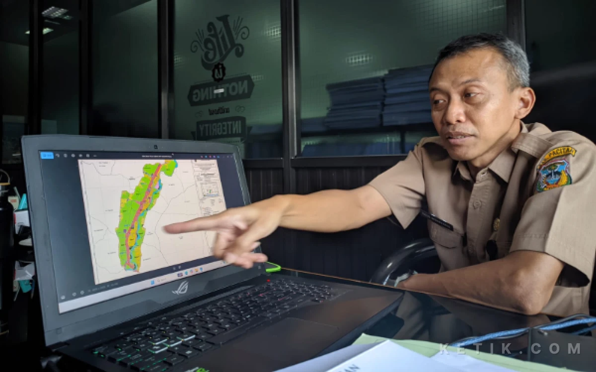 Thumbnail Berita - Luas Lahan Sawah Kurang 11 Persen, RDTR Tiga Kecamatan di Pacitan Mandek di Pusat