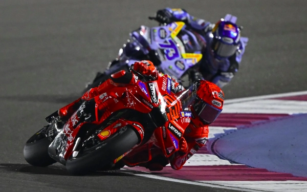 Thumbnail Berita - Hasil GP Qatar: Marquez Kampiun, Ducati Masih Sapu Bersih