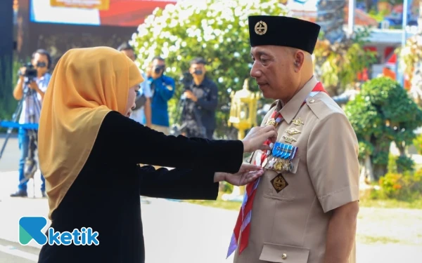EKSKLUSIF! Gubernur Khofifah: Insya Allah Kak Arum Sabil Aklamasi di Musda Kwarda Pramuka Jatim 2025