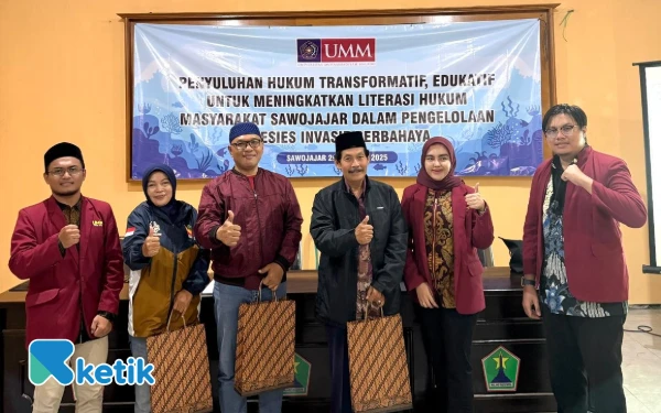 Thumbnail Mahasiswa Magister Hukum Universitas Muhammadiyah Malang Beri Penyuluhan Transformatif bagi Warga Sawojajar Malang