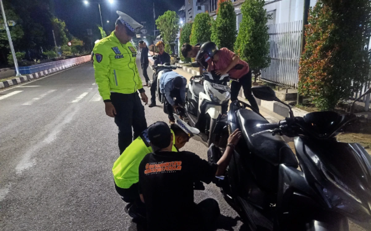 Thumbnail Berita - Knalpot Brong Kembali Jadi Target Penertiban Satlantas Polres Lebak