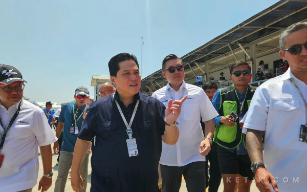Thumbnail Berita - Erick Thohir Dukung MotoGP Mandalika Berlanjut, Perpanjangan Kontrak Tunggu Keputusan Presiden