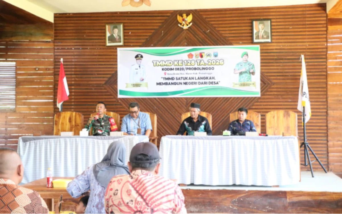 Thumbnail Berita - Kodim 0820 Probolinggo Gelar Peningkatan SDM KDKMP dalam TMMD Ke-128