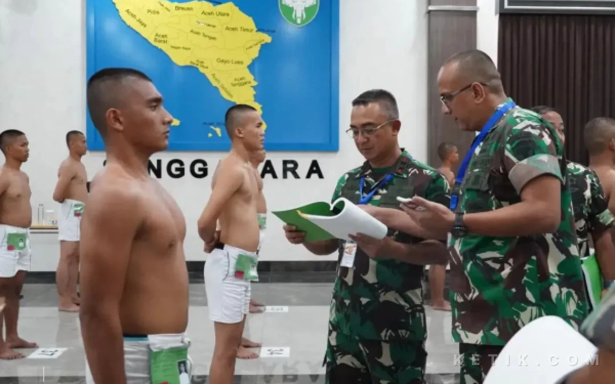 Thumbnail Berita - Pangdam IM Pimpin Pantukhir Cata PK TNI AD Gelombang III, 901 Calon Prajurit Ikuti Tahap Akhir