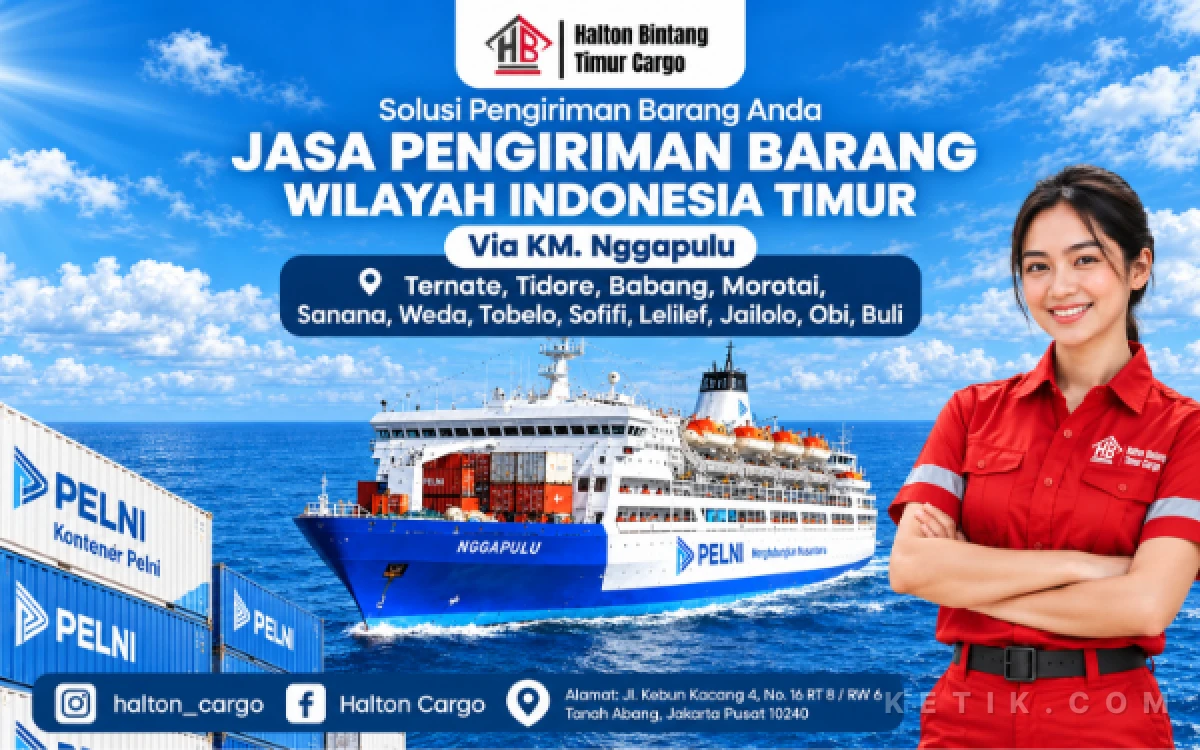 Thumbnail Berita - Anak Bacan Bangun Halton Cargo di Tanah Abang, Tiga Tahun Layani Kiriman ke Maluku Utara–Maluku