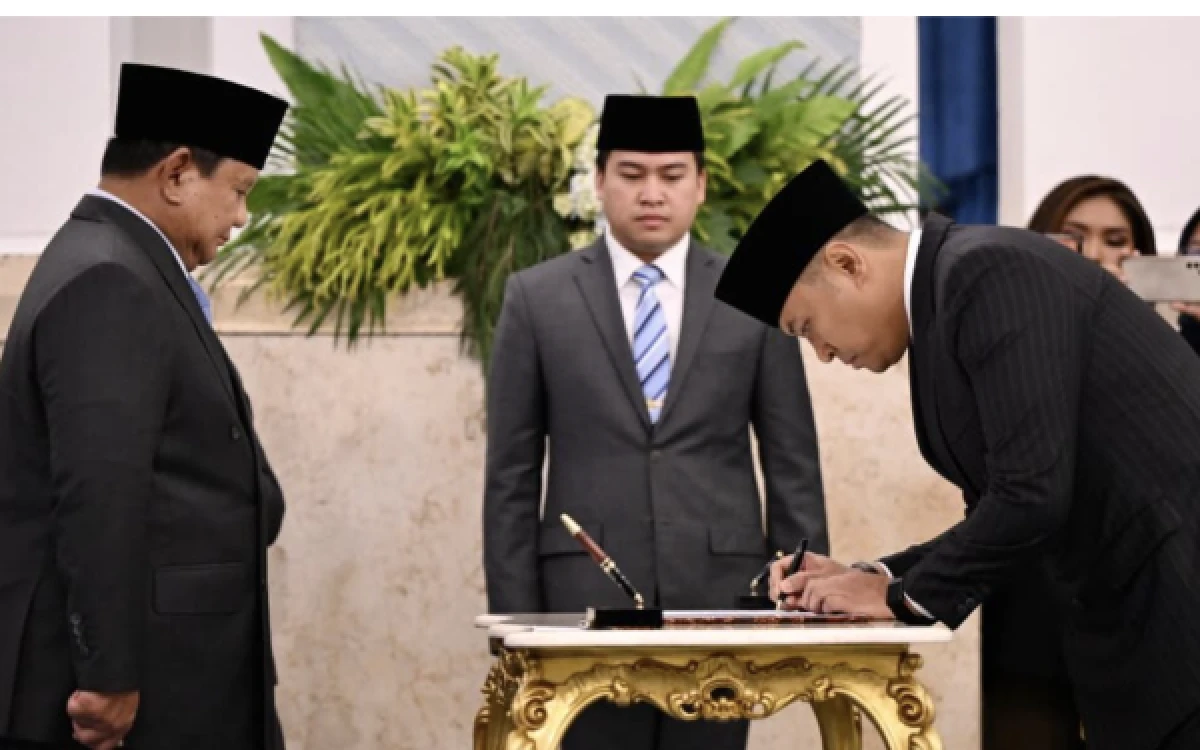 Thumbnail Berita - Resmi! Prabowo Lantik Sudaryono Jadi Kepala BGN Baru