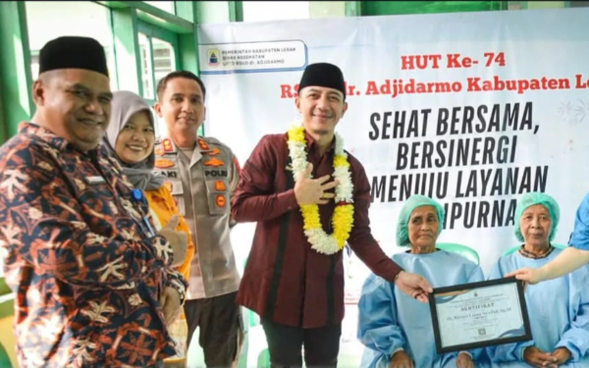 Thumbnail Berita - HUT ke-74 RSUD dr. Adjidarmo, Bupati Lebak: Tenaga Kesehatan Profesi Paling Mulia
