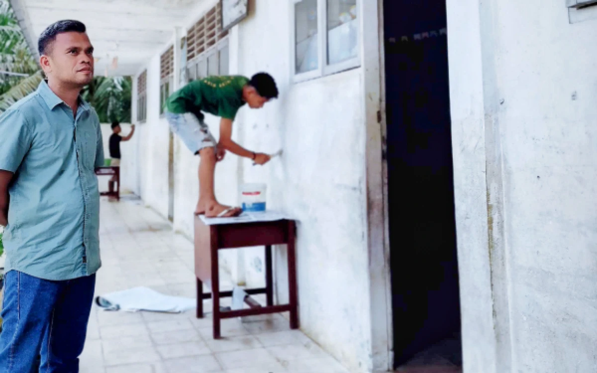 Thumbnail Berita - Komitmen Peduli Sekolah, Yayasan Kumle Labuhanbatu Geber Perbaikan Melalui CSR SPPG