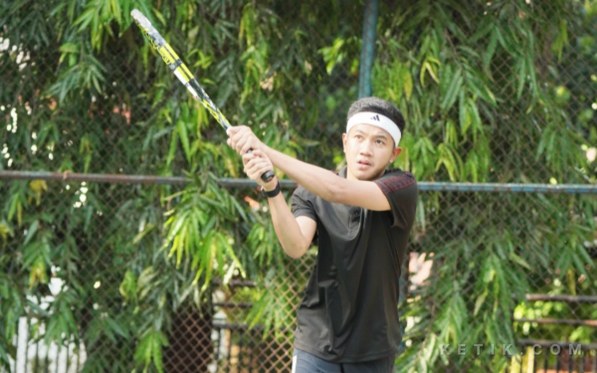 Foto M. Rafi Wibisono menggemari berbagai cabang olahraga. Di antaranya, tenis lapangan, sepak bola, dan futsal. (Foto: Istimewa)
