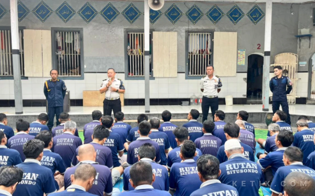 Thumbnail Berita - Tegakkan Disiplin dan Integritas, Ka. KPR Rutan Situbondo Tekankan Tata Tertib dan Zero Halinar ke WBP