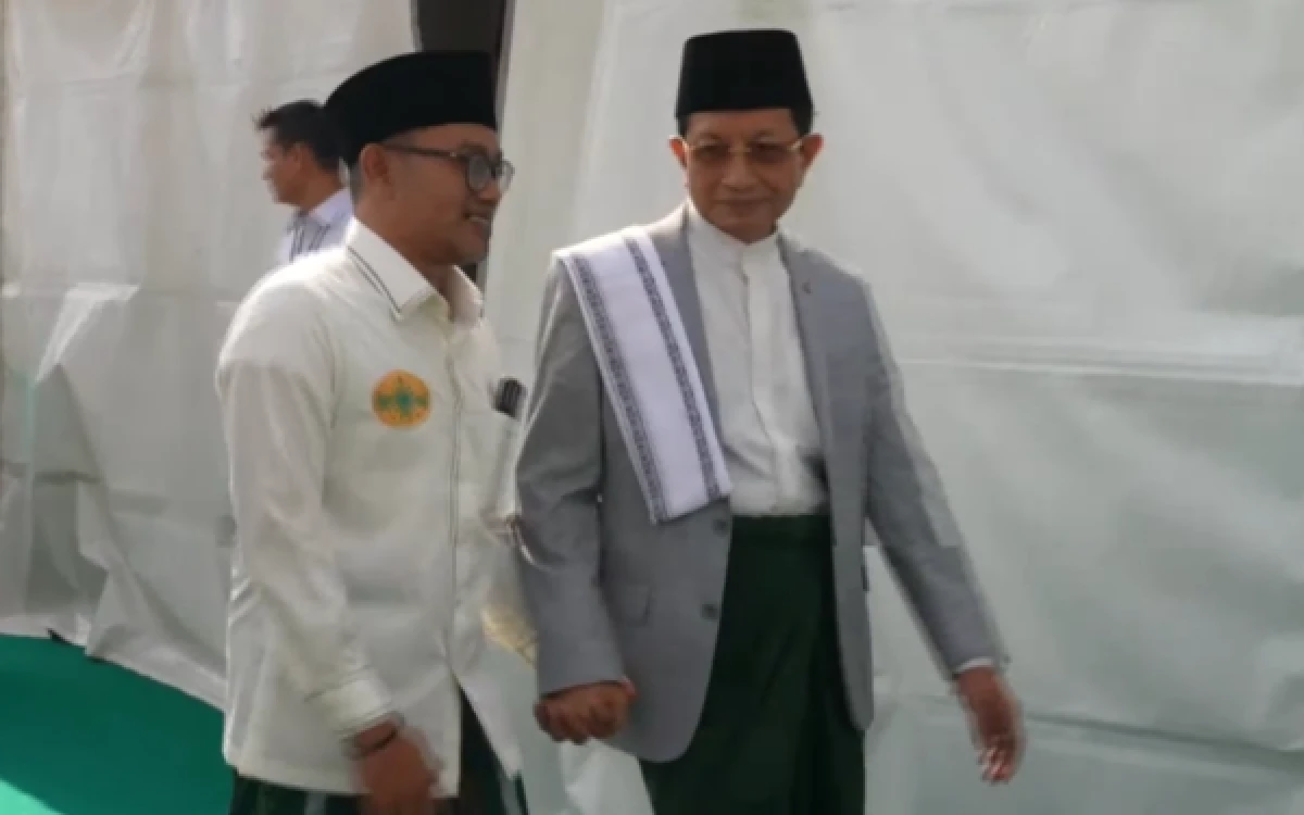 Thumbnail Berita - Menag Nasaruddin Umar Pastikan Tidak Ikut Bursa Calon Ketum PBNU