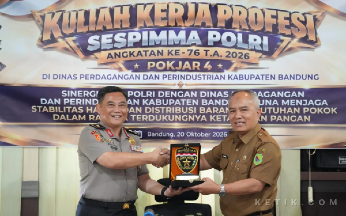 Sespimma Sespimma Polri dan Disperindag Kabupaten Bandung Perkuat Pengawasan ...