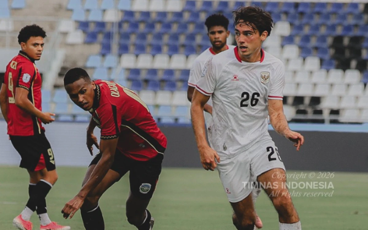 Thumbnail Berita - Piala AFF 2026, Indonesia Tempati Runner Up Grup A usai Taklukkan Timor Leste 3-0