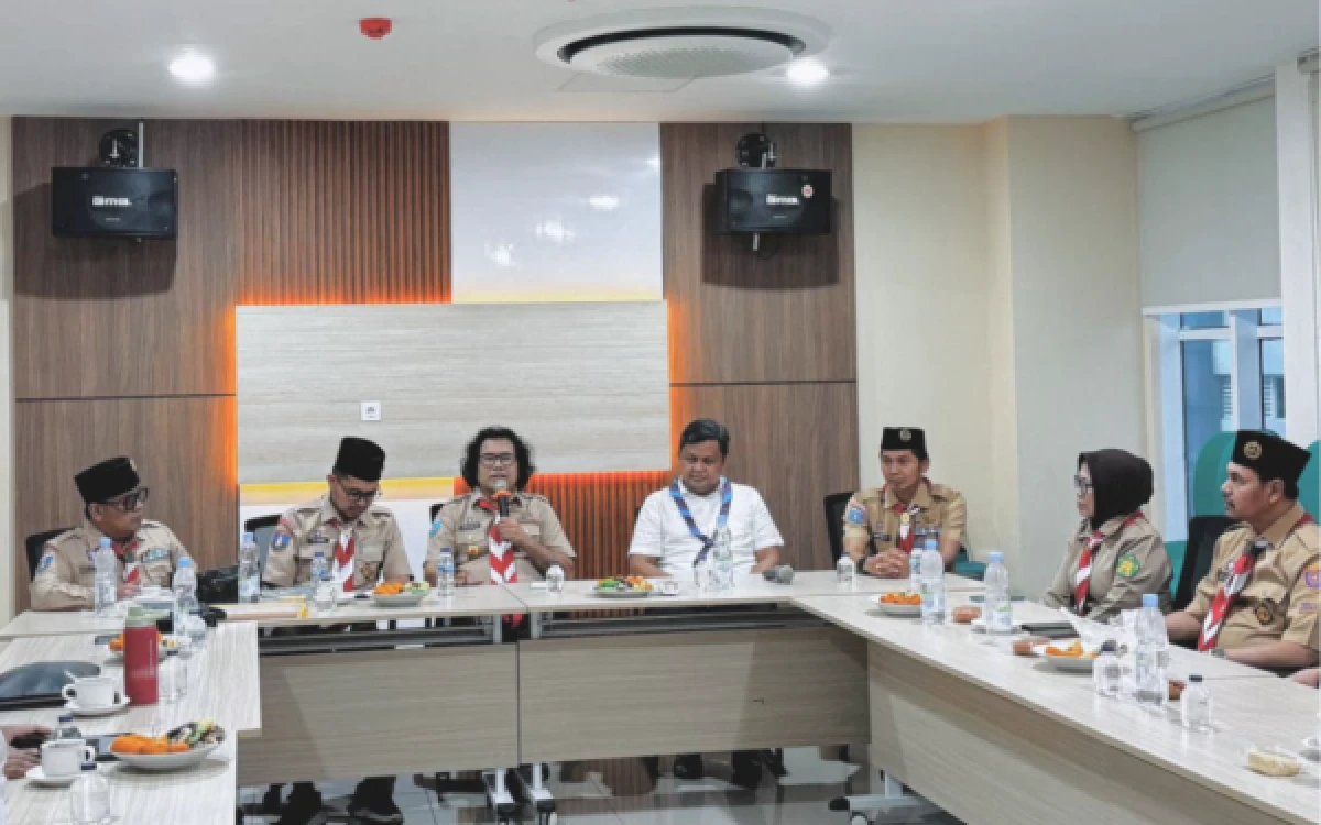Thumbnail Berita - Kwarda Banten Perkuat Sinergi dengan Kwarcab Tangsel, Fokus Ketahanan Pangan dan Pembinaan Pramuka