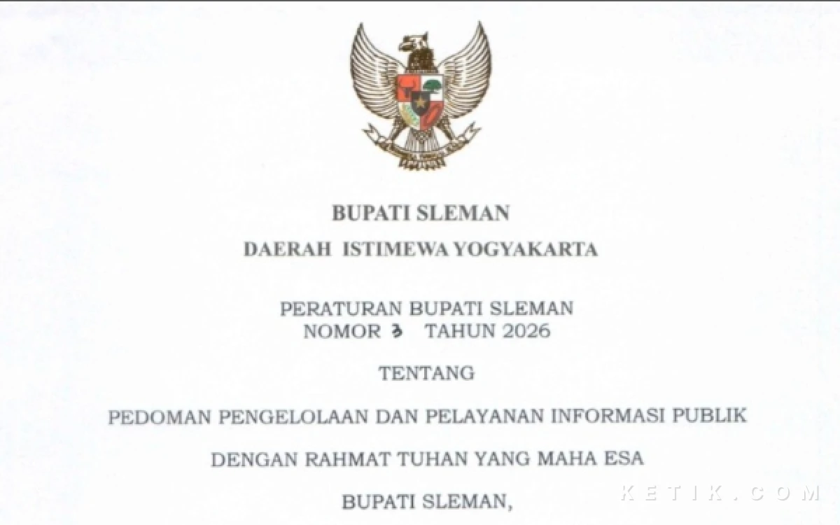 Thumbnail Berita - Sleman Hapus Birokrasi Berbelit, Perbup Baru Buka Lebar Akses Informasi Publik