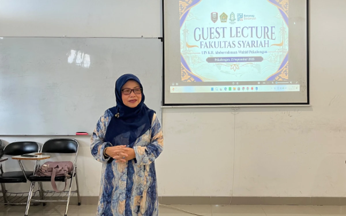 Thumbnail Berita - Dosen UIN Malang Jundiani Jadi Pemateri Guest Lecture di UIN Gus Dur