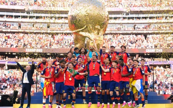 Thumbnail Berita - [FOTO] Fakta-Fakta Penting yang Antarkan Spanyol Juara Piala Dunia 2026