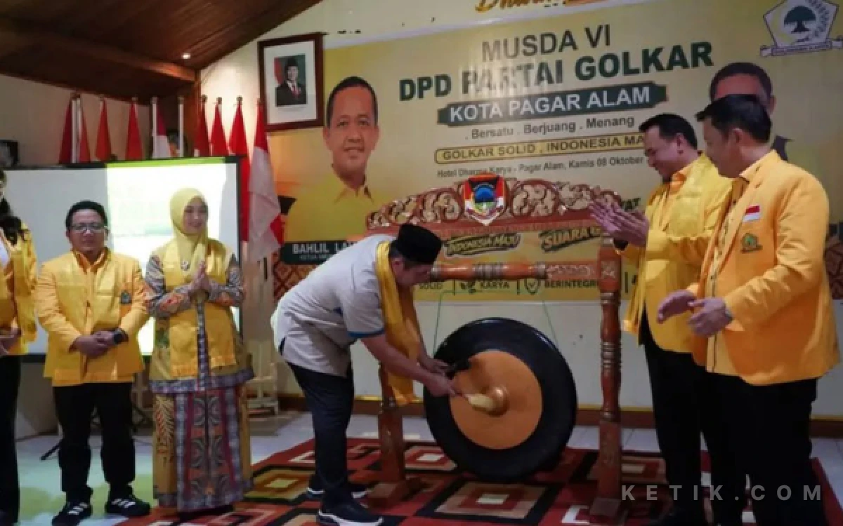 Thumbnail Berita - MUSDA VI Golkar Pagar Alam, Zifeni Amir Terpilih Aklamasi