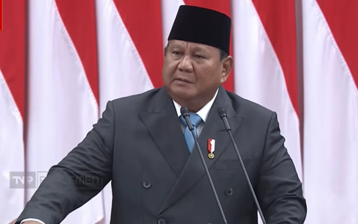 Thumbnail Berita - Presiden Prabowo Sebut Alasannya Datang Langsung ke Rapat Paripurna DPR Bahas KEM PPKF RAPBN 2027