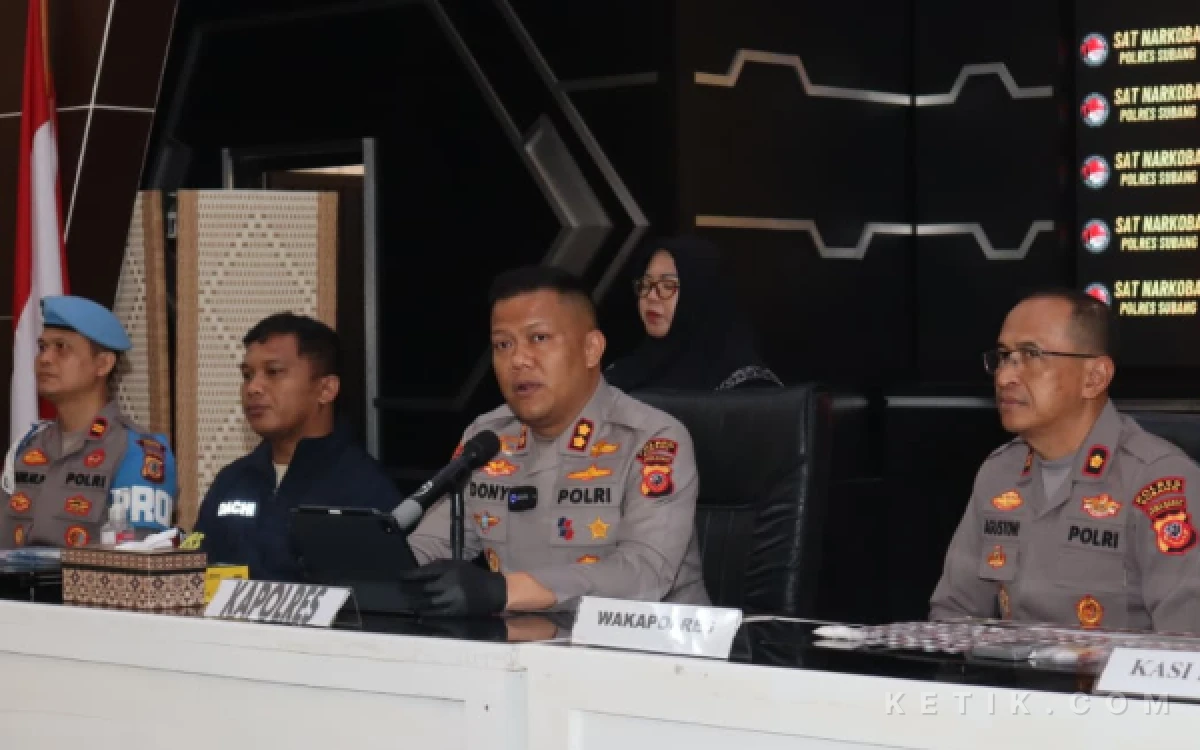 Thumbnail Berita - Periode April-Juni 2026, Polres Subang Ungkap 32 Kasus Narkoba dan Tangkap 33 Tersangka