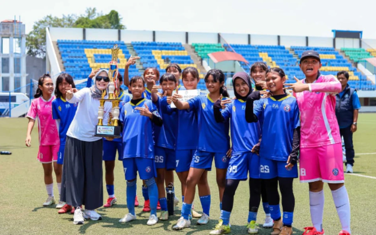 Thumbnail Berita - Arema FC Women Academy Juara Liga Putri PSSI Kota Semarang