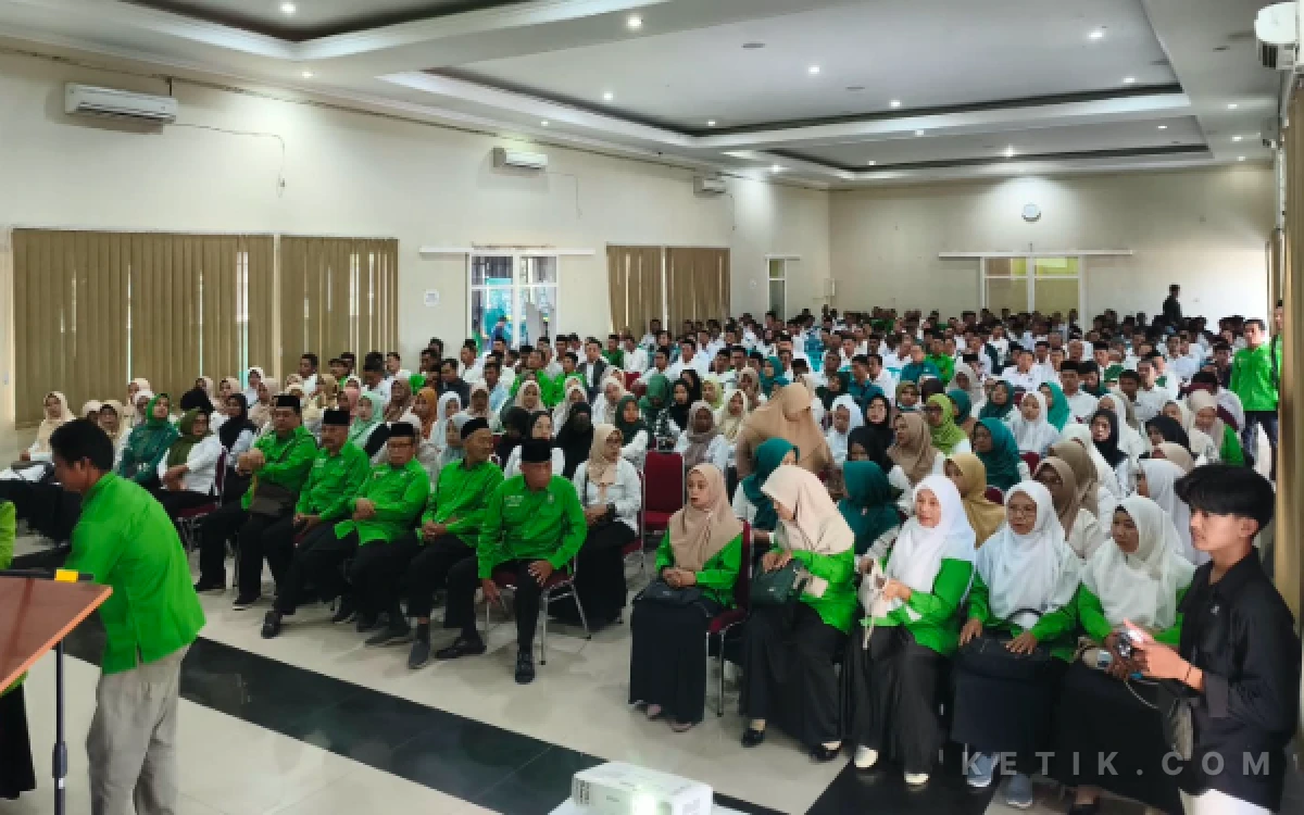Foto Ribuan peserta Musancab Serentak Dewan Pimpinan Anak Cabang (DPAC) PKB se-Kabupaten Pacitan, Selasa, 18 Agustus 2026.