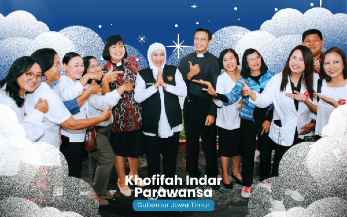 Thumbnail Berita - Peringatan Kenaikan Yesus Kristus, Gubernur Khofifah Serukan Penguatan Toleransi, Persatuan dan Persaudaraan