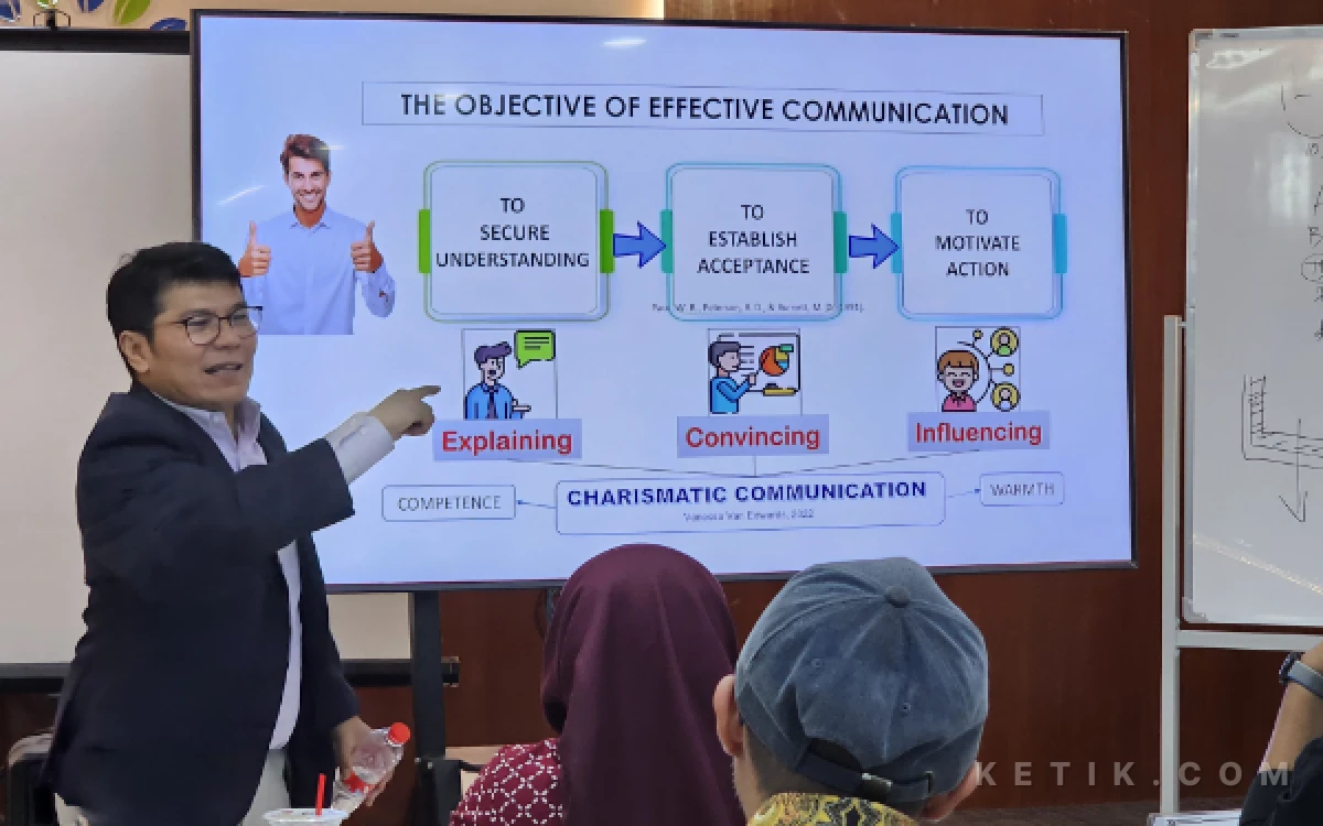 Thumbnail Berita - Dirut LKBN Antara Benny Butarbutar Bedah Strategi Komunikasi Keberlanjutan di Magister Sains Sustainability Universitas Pertamina