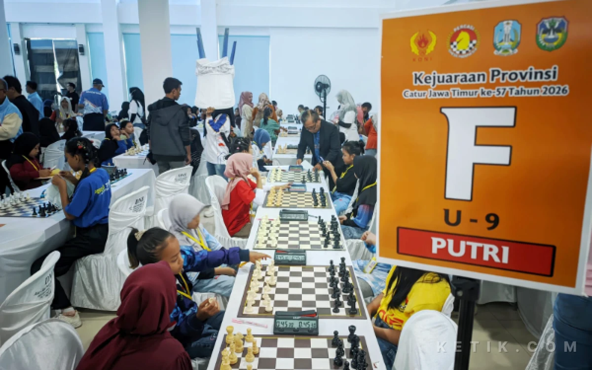 Foto Kejurprov Catur Jatim 2026.