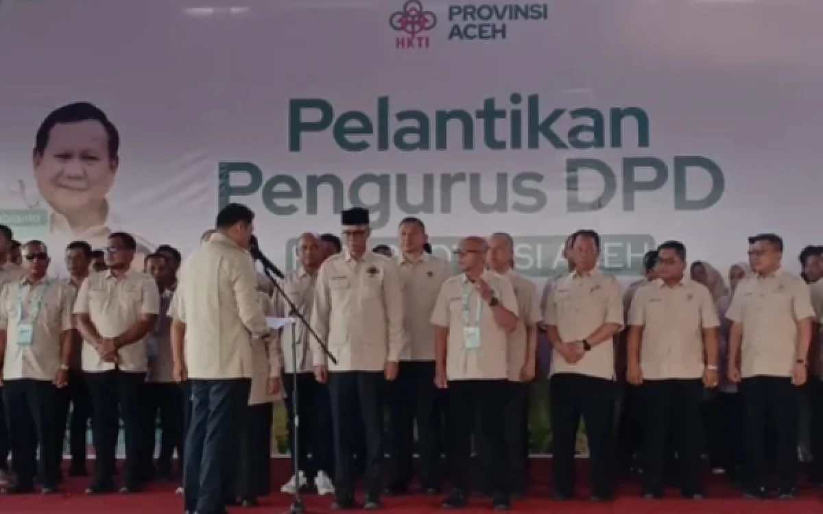 Thumbnail Berita - Sudaryono Lantik TA Khalid jadi Ketua HKTI Aceh