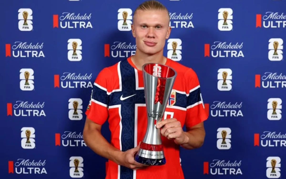 Thumbnail Berita - Bobol Gawang Pantai Gading di Piala Dunia, Erling Haaland Kembali Cetak Rekor