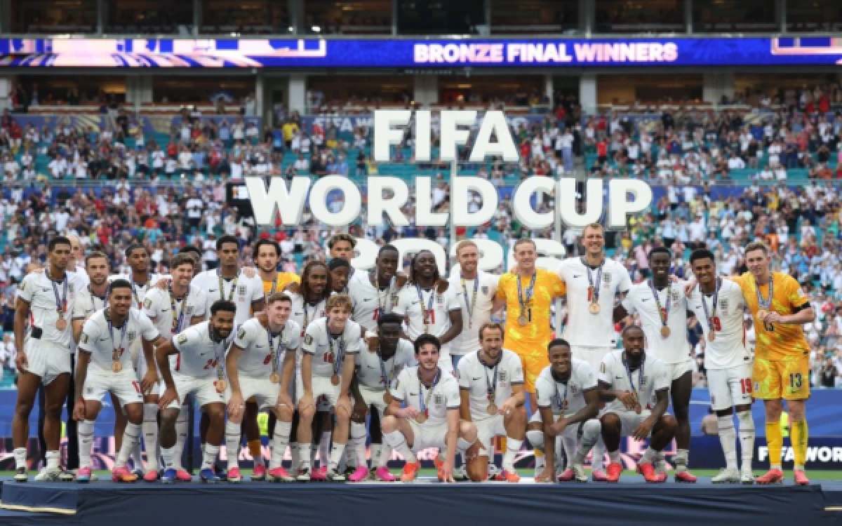 Thumbnail Berita - Inggris Rebut Peringkat Ketiga Piala Dunia 2026, Tumbangkan Prancis 6-4