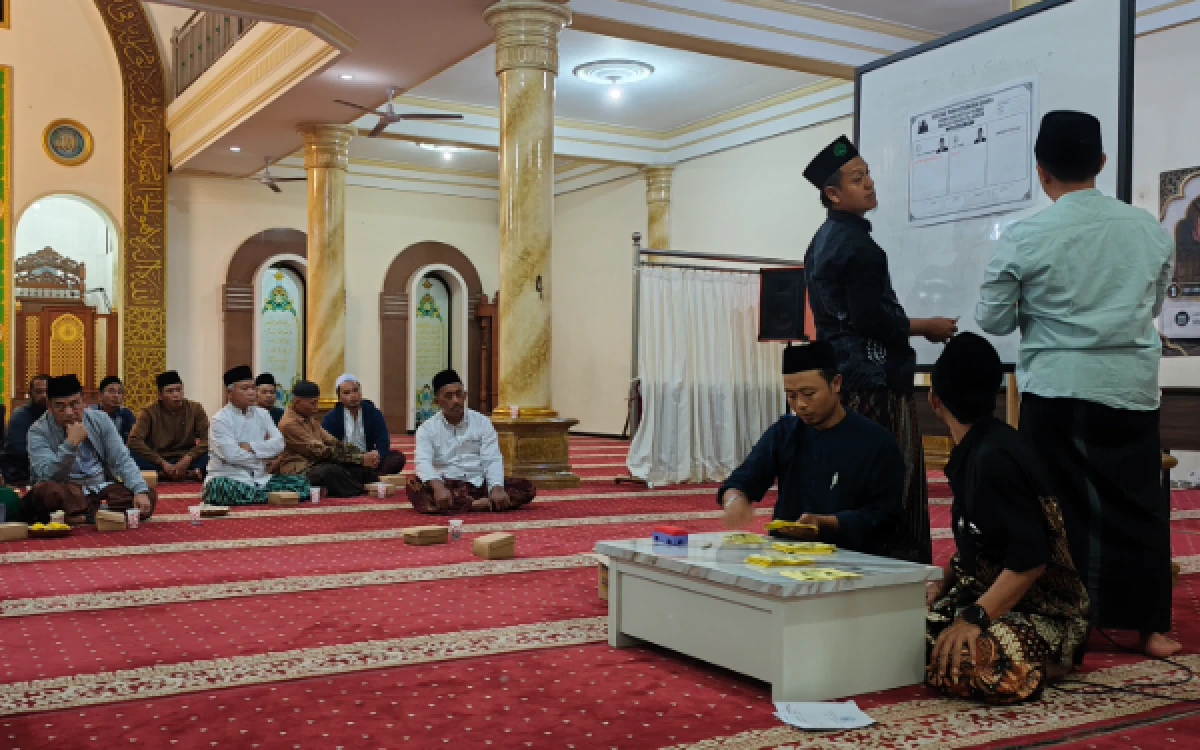 Foto Proses pemilihan Ketua Takmir Masjid Hidayatul Khoir Gasek, Kelurahan Karangbesuki, Kecamatan Sukun, Kota Malang pada Senin, 10 Agustus 2026. (Foto: Dok. Pribadi Miftahul Huda)