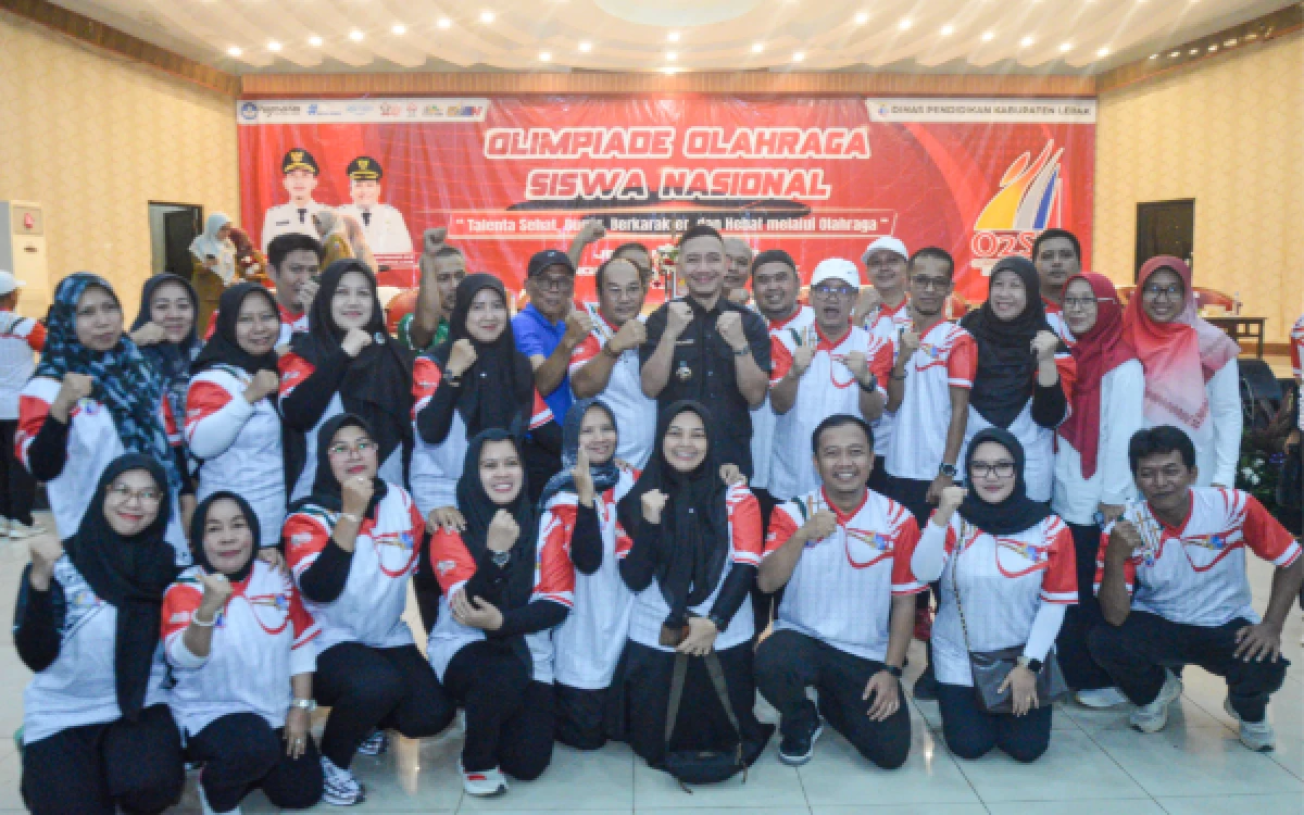 Thumbnail Berita - O2SN Kabupaten Lebak 2026 Resmi Dibuka, Ratusan Pelajar SD dan SMP Ikuti Ajang Pembinaan Prestasi Olahraga