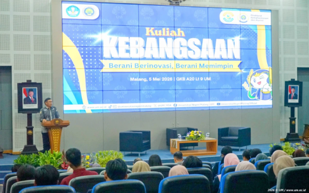 Thumbnail Berita - Kuliah Kebangsaan, Prof Hariyono Tekankan Pentingnya Keberanian Moral dan Intelektualitas Mahasiswa UM