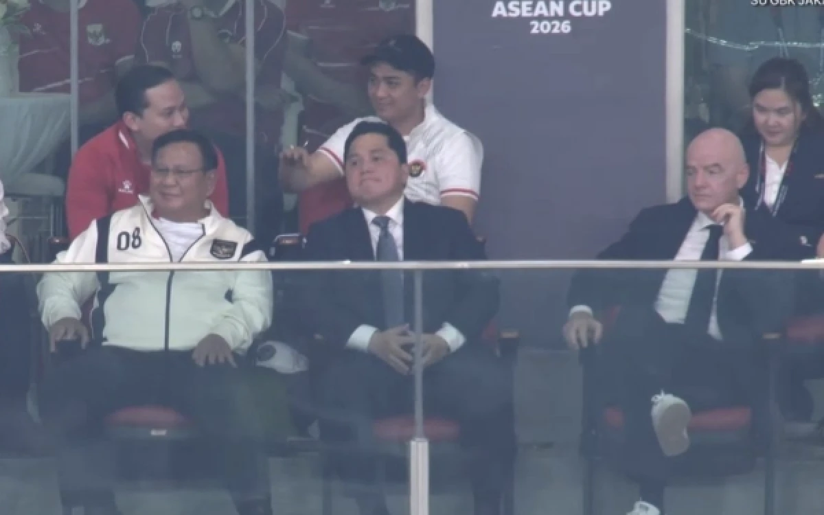 Thumbnail Berita - Prabowo Dukung Langsung Timnas Indonesia di GBK
