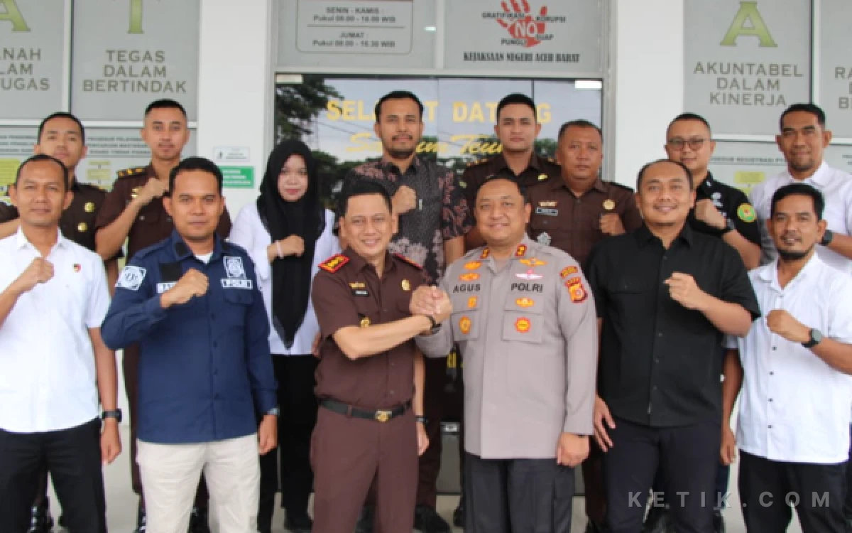 Thumbnail Berita - Perkuat Sinergi Penegakan Hukum, Kapolres Aceh Barat Jalin Silaturahmi dengan Kejari