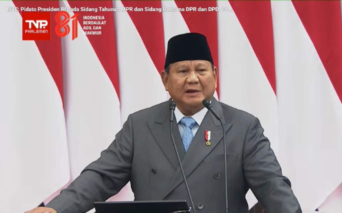 Thumbnail Berita - Prabowo Yakin Target Pertumbuhan Ekonomi sampai 6 Persen Tercapai di Akhir 2026