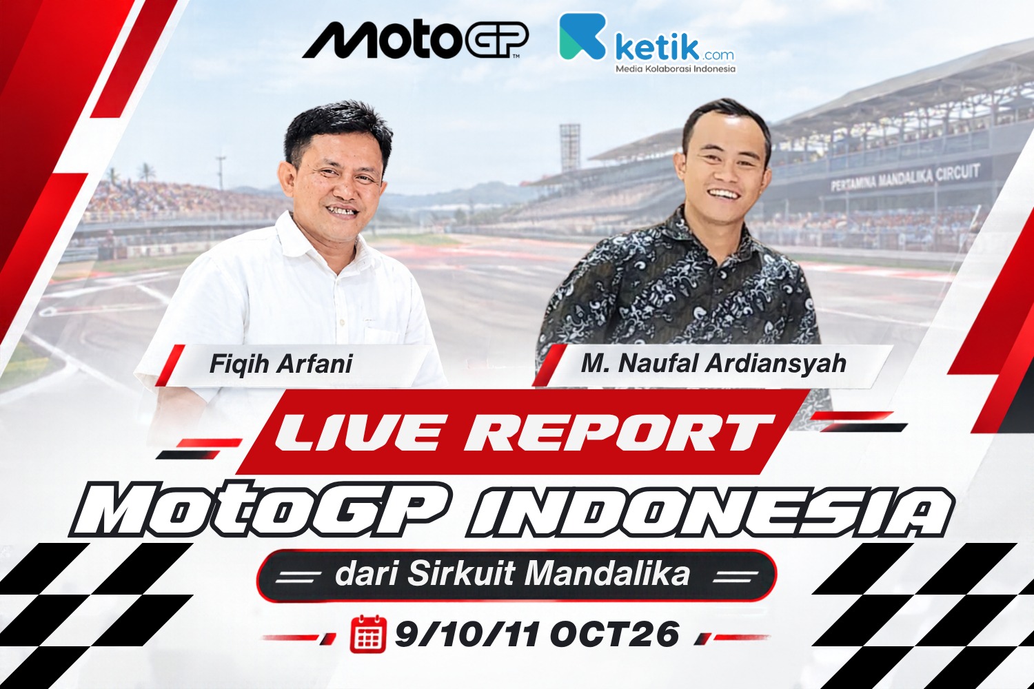 Banner #MotoGPMandalika2026
